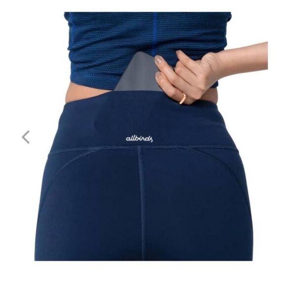 allbirds Natural Leggings in True Navy Womens Size XS - Picture 3 of 10